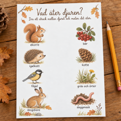 Vad äter djuren?