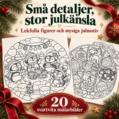 Målarbilder till jul