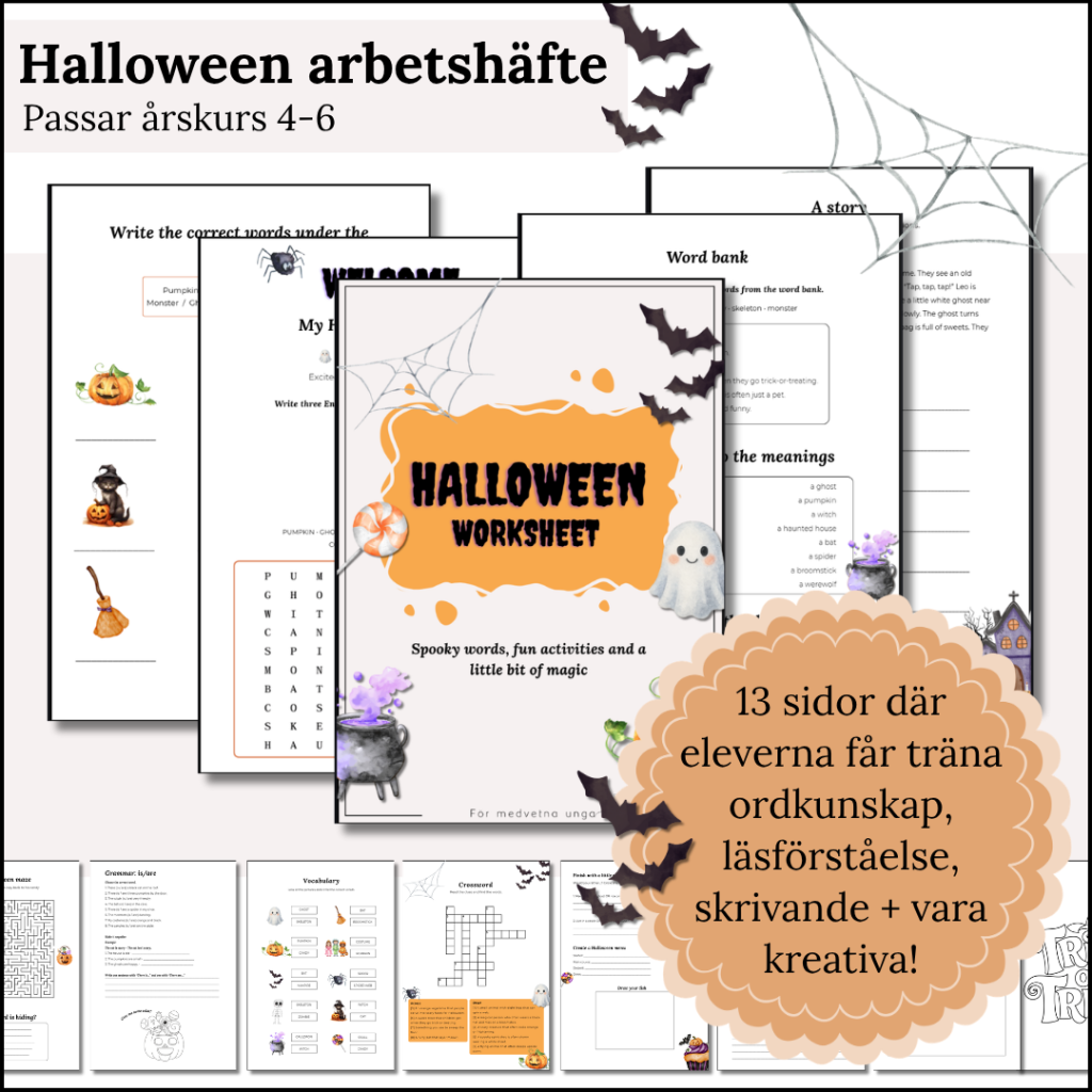 Halloween arbetshäfte
