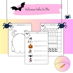 Halloween häfte sv/ma