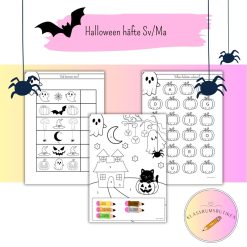 Halloween häfte sv/ma
