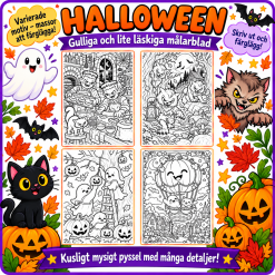 Målarbilder Halloween