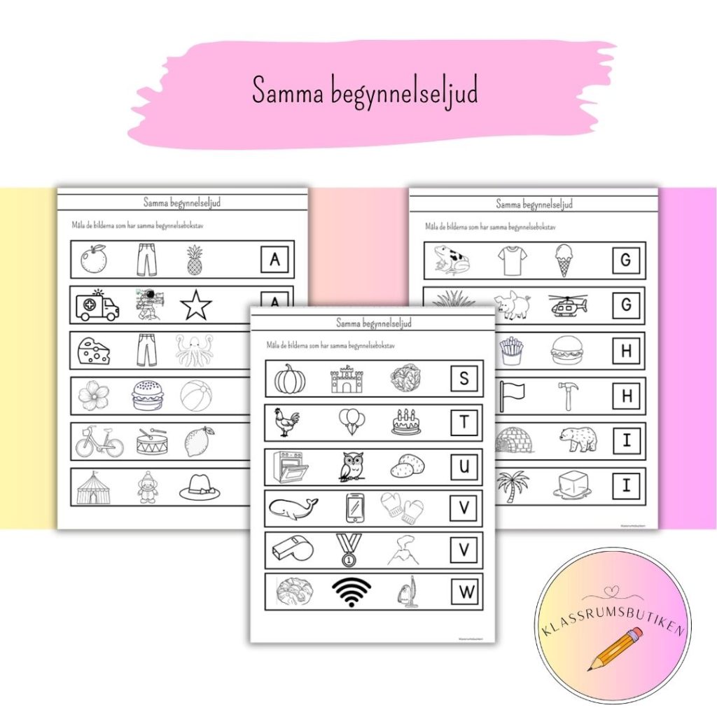 Samma begynnelsebokstav