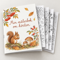 Min målarbok om hösten