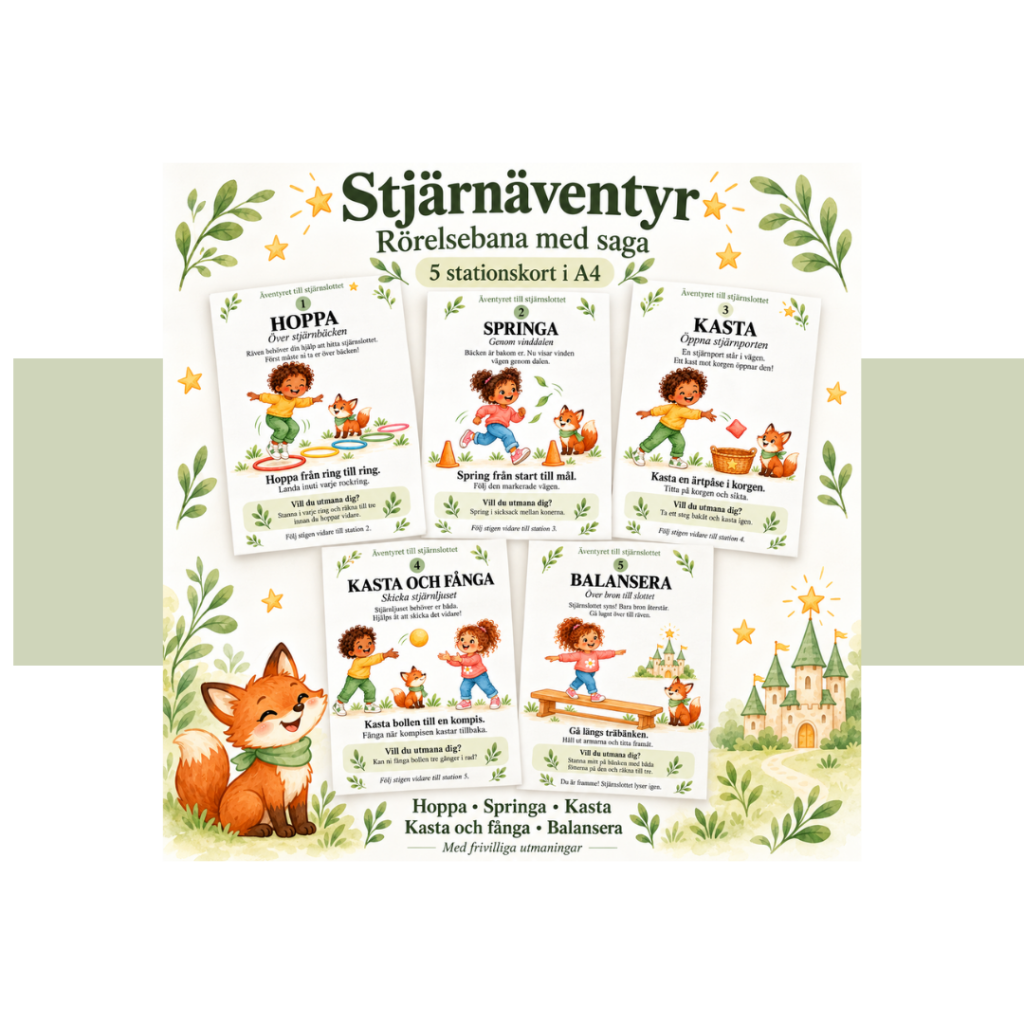 Rörelsebana stjärnäventyret