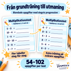 Multiplikationstester + facit