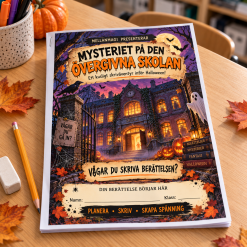 Mysteriet på den övergivna skolan – Ett kusligt skriväventyr!