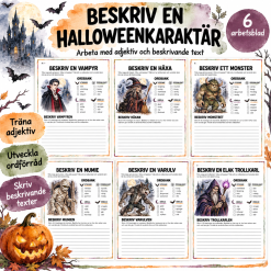 Halloween - Beskriv en karaktär