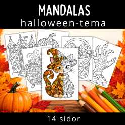 Halloween mandalas