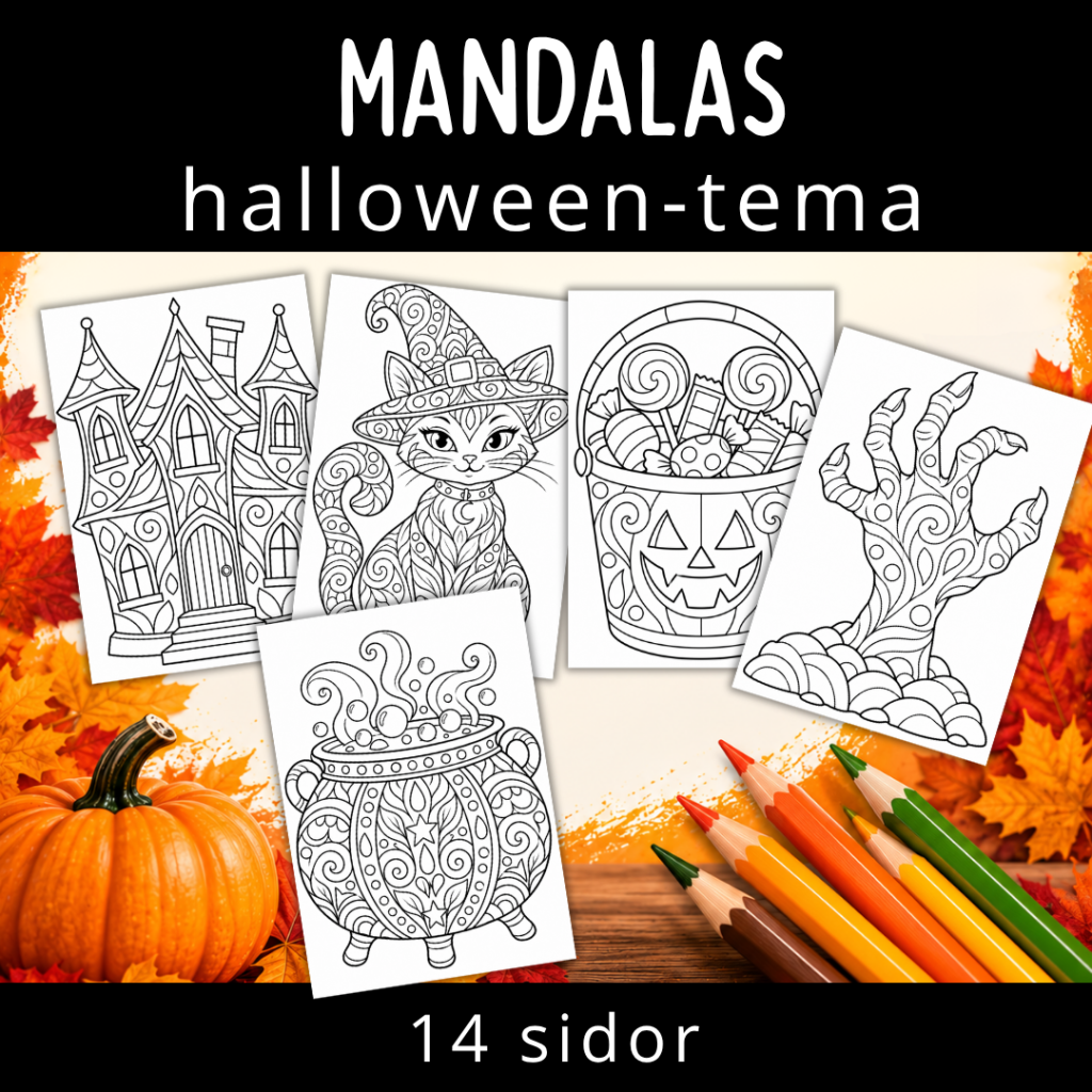 Halloween mandalas