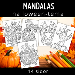 Halloween mandalas