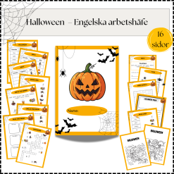 Halloween - Engelska arbetshäfte