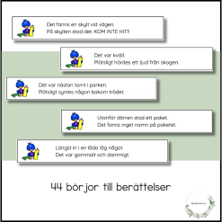 44 börjor till berättelser