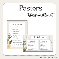 Posters: Klassrumsklimat