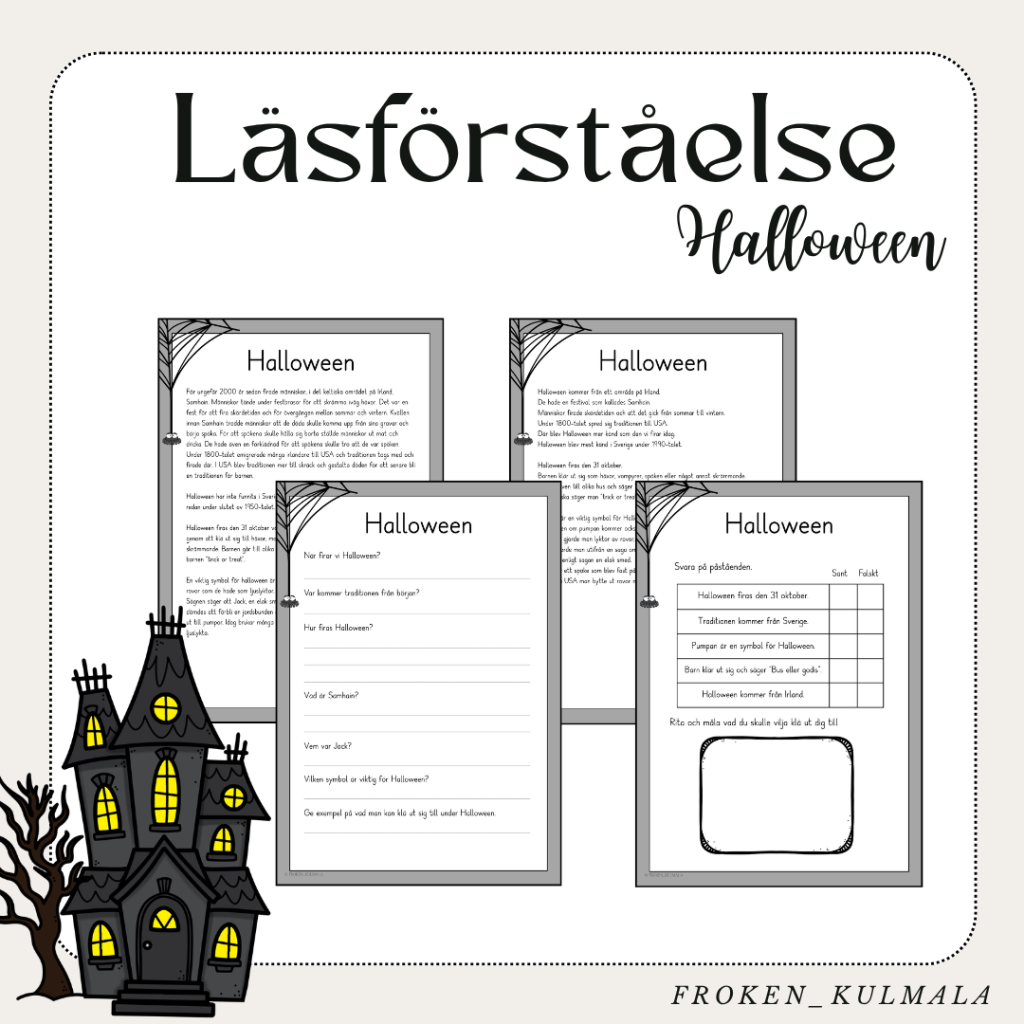 Läsförståelse: Halloween