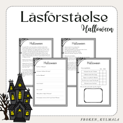 Läsförståelse: Halloween