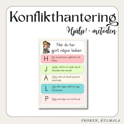 Hjälp - konflikthantering