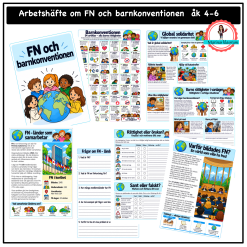 FN och barnkonventionen - arbetshäfte åk 4-6