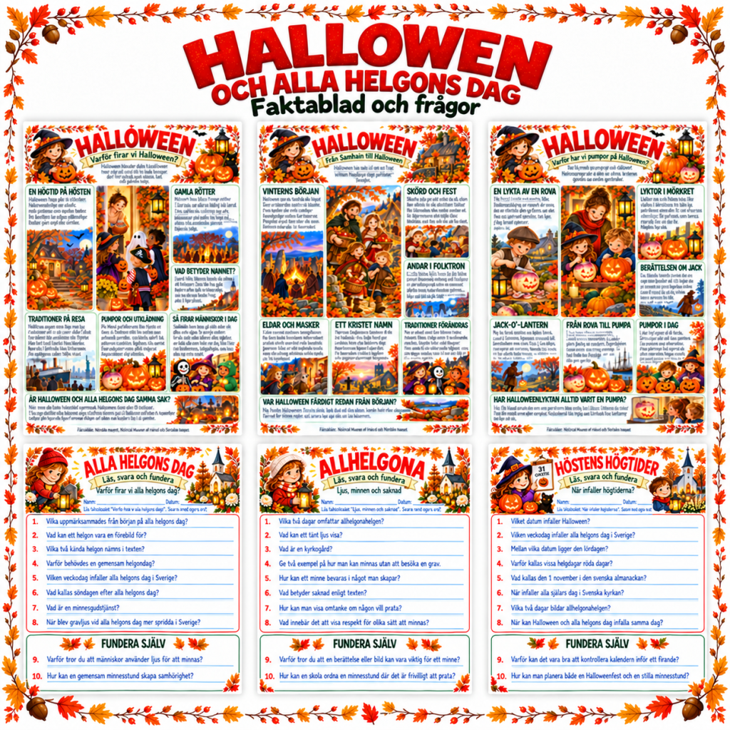 HALLOWEEN häften