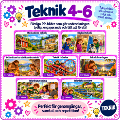 Teknik 4-6 PP till alla kapitel