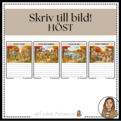 Skriv till bild - höst