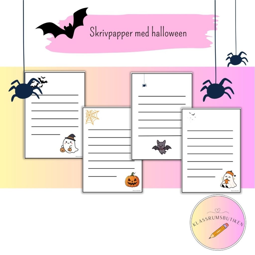 Skrivpapper – Halloween