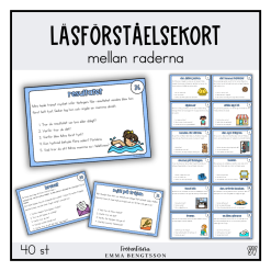 Läsförståelsekort: mellan raderna