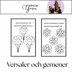 Versaler och gemener