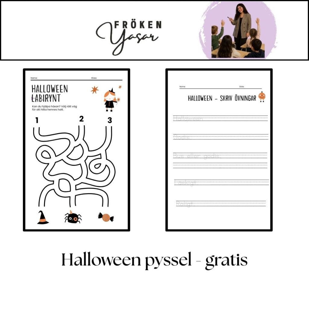 Halloween pyssel