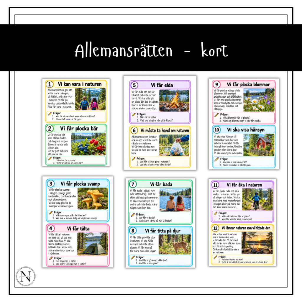 Allemansrätten- kort
