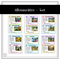 Allemansrätten- kort