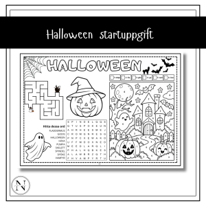 Halloween startuppgift