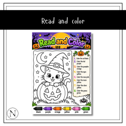Read and color