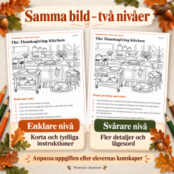 Thanksgiving – Read and Color