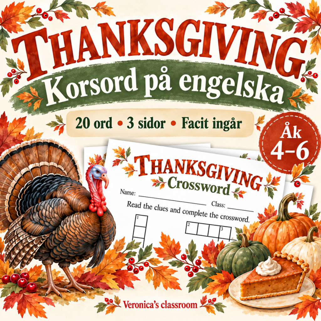 Thanksgiving – Crossword