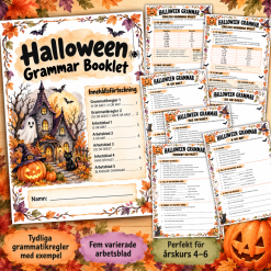 Halloween grammar booklet