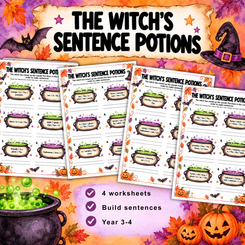 The witch’s sentence potions