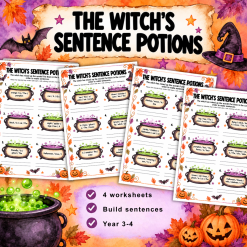 The witch’s sentence potions