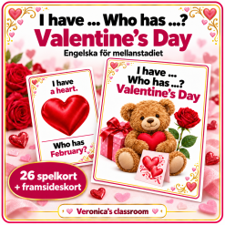 I have… Who has..? – Valentine’s Day