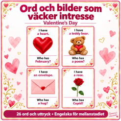 I have… Who has..? – Valentine’s Day