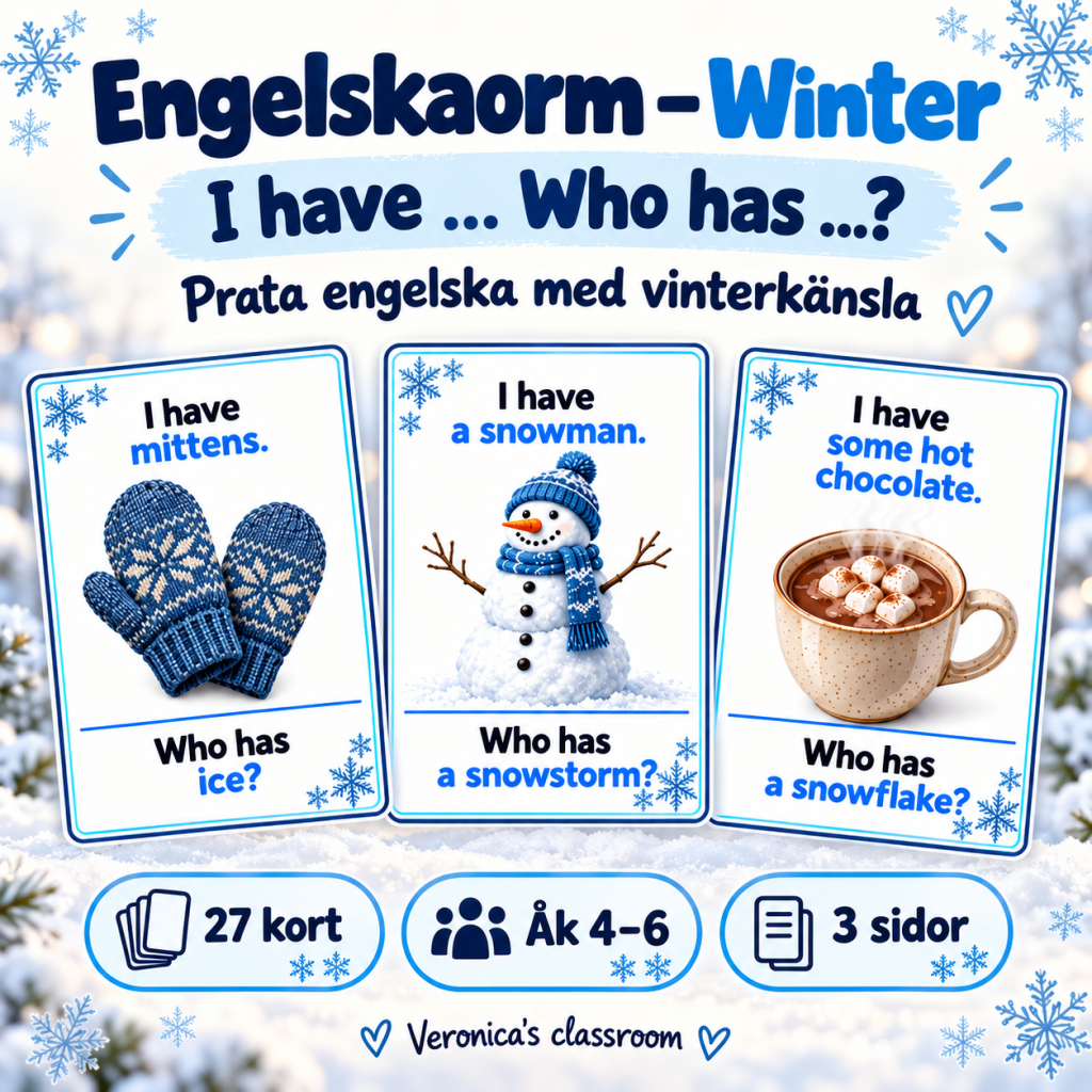 I have… Who has..? – Winter
