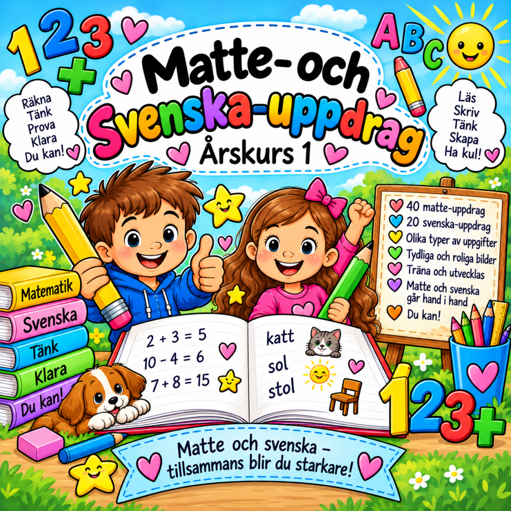 Matte och svenska utmaning