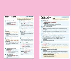 Islam åk 7–9 – arbetsblad med begrepp, resonemang och facit