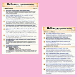 🎃 Halloween – från Samhain till Sverige | Läsförståelse om halloweens historia