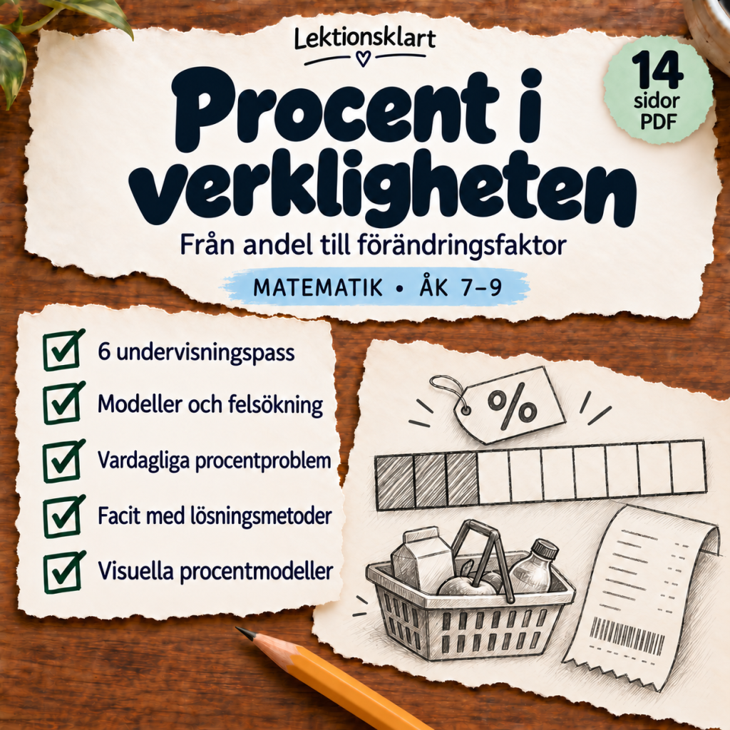 Procent i verkligheten – från andel till förändringsfaktor