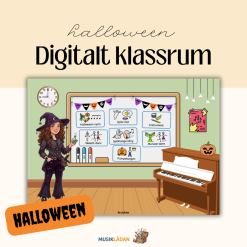 Musiklådans digitala klassrum - halloween 🎃
