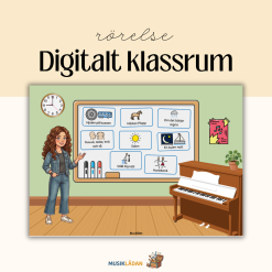 Musiklådans digitala klassrum - rörelsesånger 🕺🏻
