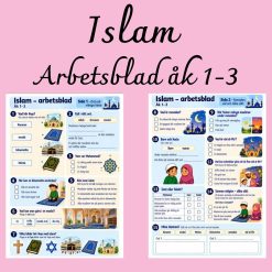 Islam – arbetsblad med facit | Åk 1–3