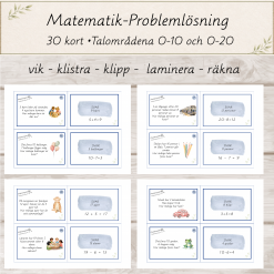 Mattemysterier – Problemlösning 0–10 & 0–20