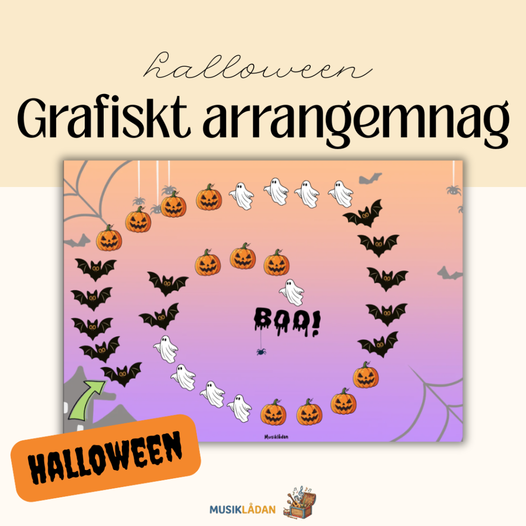Grafiskt arrangemang – halloween 🎃